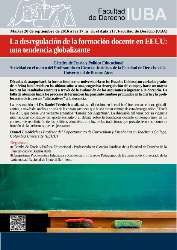 La desregulación de la información docente en EEUU: una tendencia globalizante