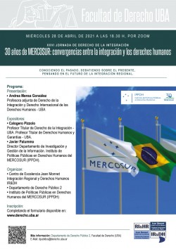 30 años de MERCOSUR: convergencias entre la integración y los derechos humanos