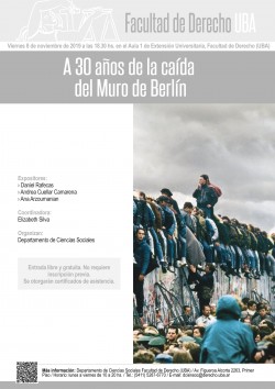 A 30 años de la caída del Muro de Berlín