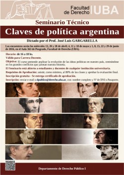 Seminario Técnico - Claves de política argentina