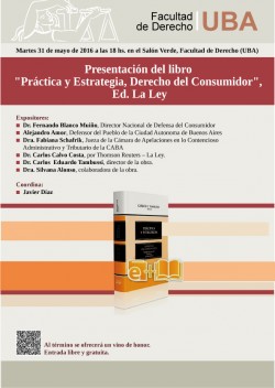 Presentación del libro "Práctica y Estrategia, Derecho del Consumidor"