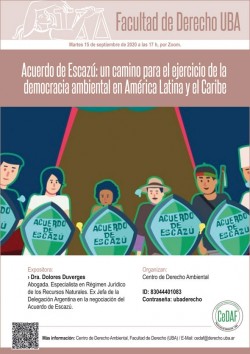 Acuerdo de Escazú: un camino para el ejercicio de la democracia ambiental en América Latina y el Caribe