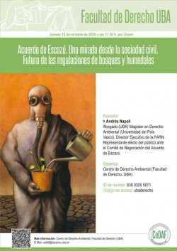 Acuerdo de Escazú. Una mirada desde la sociedad civil. Futuro de las regulaciones de bosques y humedales