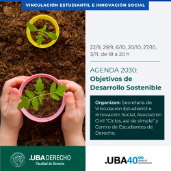 Agenda 2030: Objetivos de Desarrollo Sostenible