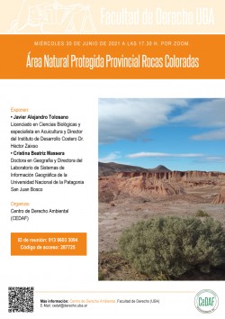 Ã�rea Natural Protegida Provincial Rocas Coloradas