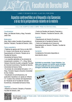 Aspectos controvertidos en el Impuesto a las Ganancias a la luz de la jurisprudencia reciente en la materia