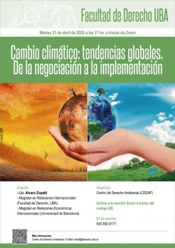 Cambio climático: tendencias globales. De la negociación a la implementación