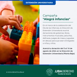 Campaña "Alegrá infancias"