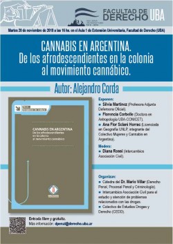 Cannabis en Argentina: De los afrodescendientes en la colonia al movimiento cannábico