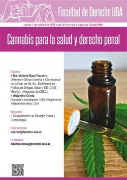 Cannabis para la salud y derecho penal