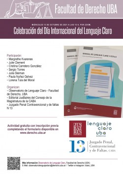 Celebración del Día Internacional del Lenguaje Claro