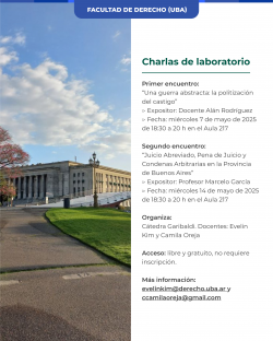 Charlas de laboratorio
