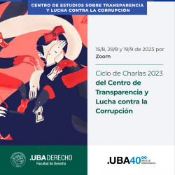 Ciclo de Charlas 2023 del Centro de Transparencia y Lucha contra la CorrupciÃ³n