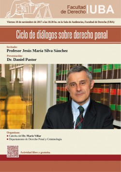 Ciclo de diálogos sobre derecho penal