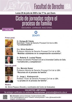 Ciclo de jornadas sobre el proceso de familia - Segunda jornada nacional