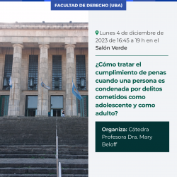¿Cómo tratar el cumplimiento de penas cuando una persona es condenada por delitos cometidos como adolescente y como adulto?