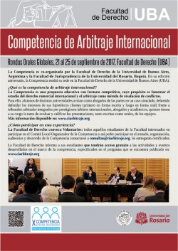 Competencia de Arbitraje Internacional