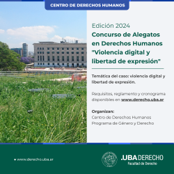 Concurso de Alegatos en Derechos Humanos - Edición 2024