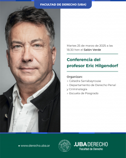 Conferencia del profesor Eric Hilgendorf