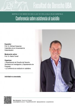 Conferencia sobre asistencia al suicidio