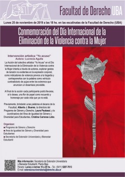 Conmemoración del Día Internacional de la Eliminación de la Violencia contra la Mujer