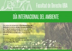 Conmemoración del Día Internacional del Ambiente