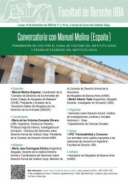 Conversatorio con Manuel Molina (España)