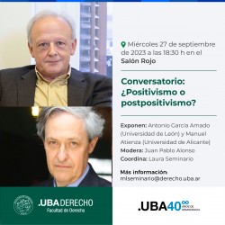 Conversatorio: ¿Positivismo o postpositivismo? 