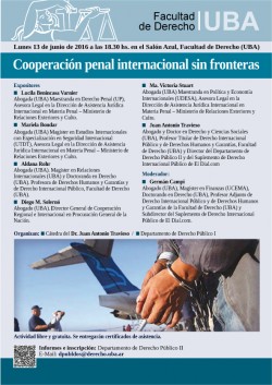 Cooperación penal internacional sin fronteras