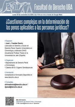 ¿Cuestiones complejas en la determinación de las penas aplicables a las personas jurídicas?