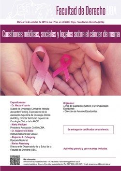 Cuestiones médicas, sociales y legales sobre el cáncer de mama