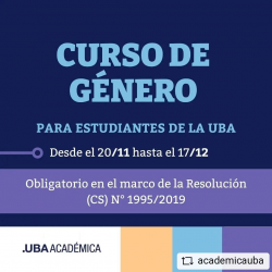 Curso de género para estudiantes de la UBA