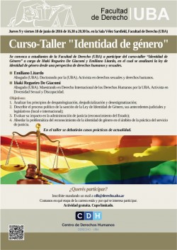 Curso-Taller "Identidad de género"