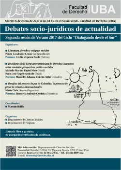 Debates socio-jurídicos de actualidad