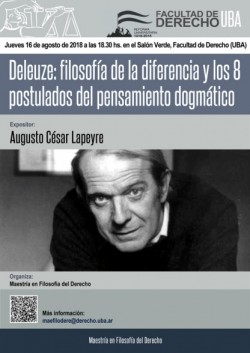 Deleuze: filosofía de la diferencia y los 8 postulados del pensamiento dogmático