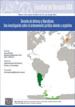 Derecho de defensa y liberalismo. Una investigación sobre el ordenamiento jurídico alemán y argentino