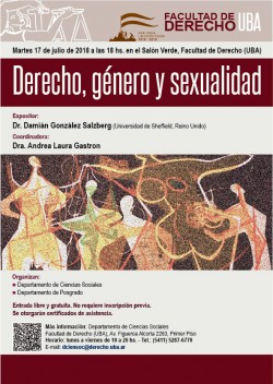 Derecho, género y sexualidad