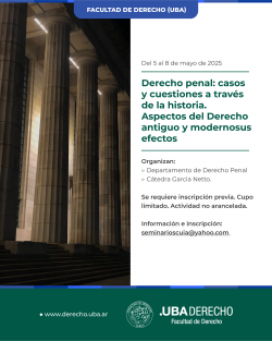 Derecho penal: casos y cuestiones a través de la historia. Aspectos del Derecho antiguo y moderno