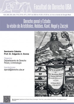 Derecho Penal y Estado: la visión de Aristóteles, Hobbes, Kant, Hegel y Zaczyk