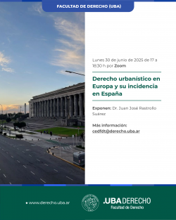 Derecho urbanístico en Europa y su incidencia en España