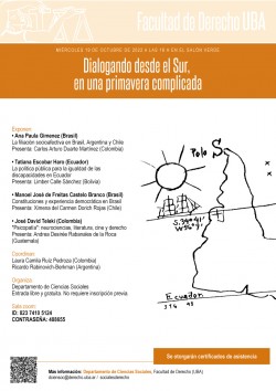 Dialogando desde el Sur, en una primavera complicada 