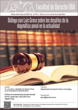 Diálogo con Luis Greco sobre los desafíos de la dogmática penal en la actualidad