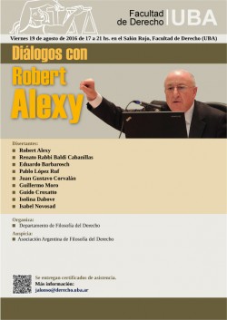 Diálogos con Robert Alexy