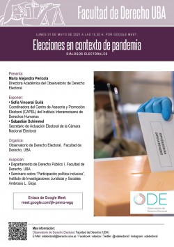 Diálogos electorales: Elecciones en contexto de pandemia