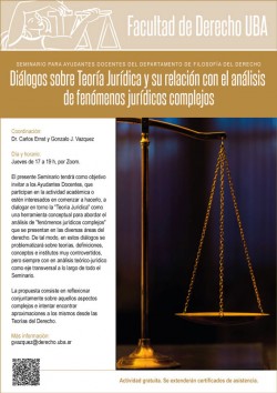 Diálogos sobre Teoría Jurídica y su relación con el análisis de fenómenos jurídicos complejos