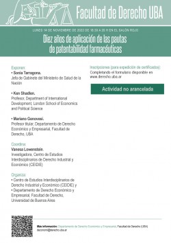 Diez años de aplicación de las pautas de patentabilidad farmacéuticas