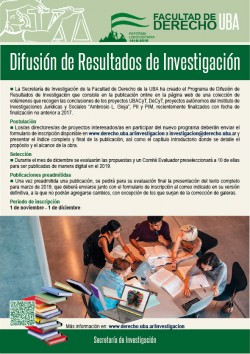 Difusión de resultados de Investigación