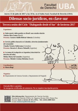 Dilemas socio-jurídicos, en clave sur