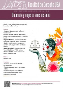 Docencia y mujeres en el derecho 