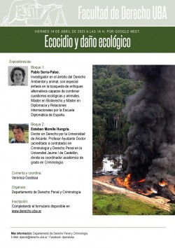 Ecocidio y daño ecológico